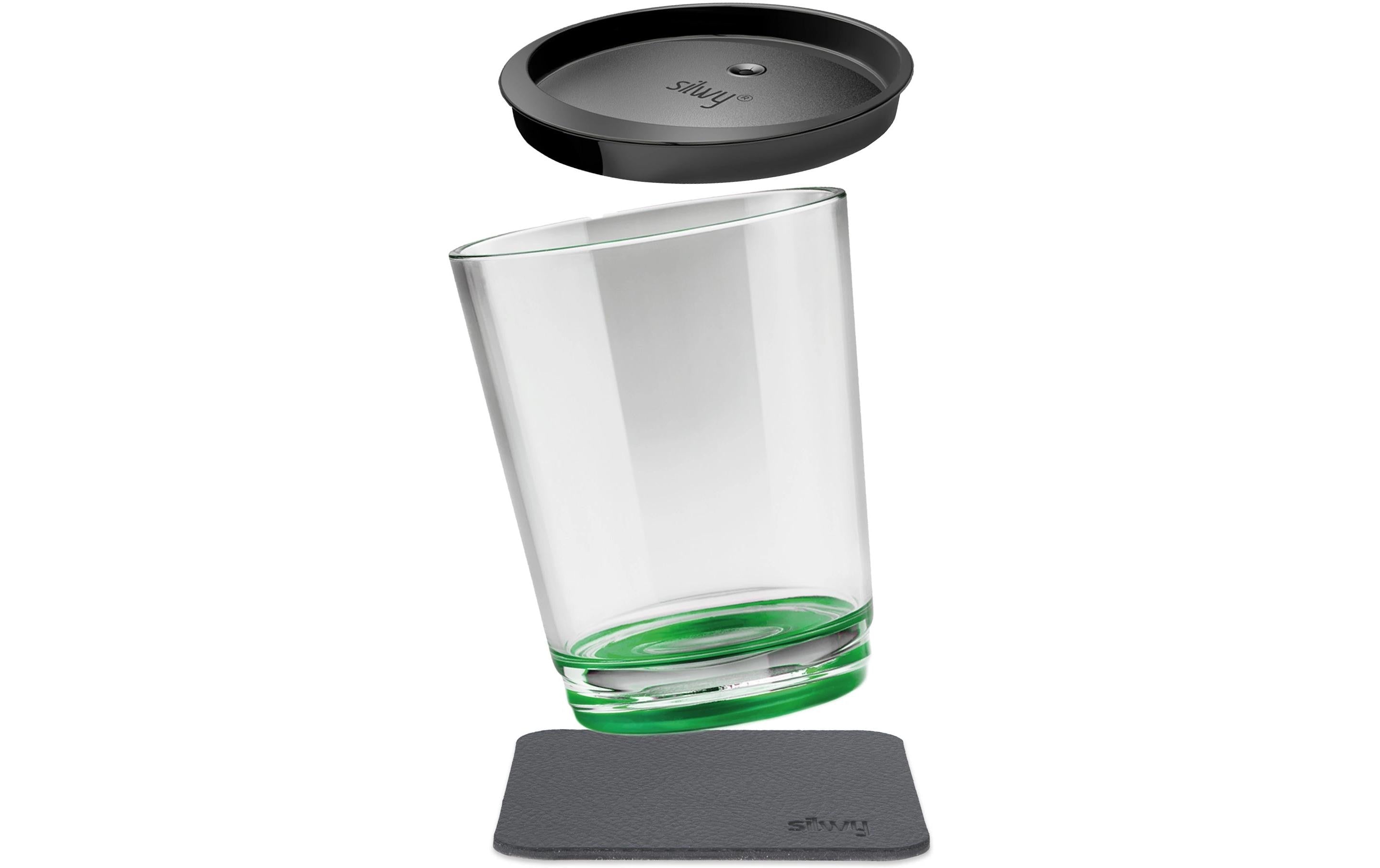 silwy Magnet-Kunststoff-Trinkbecher Triple SOUR GREEN