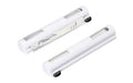 relaxdays Folienschneider magnetisch 2 Stk 5 x 37 x 8 cm, Rollenbreite max 31.5 cm