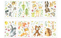 Wandtattoos-Set Waldtiere