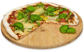 relaxdays Pizzateller Bambus 33cm