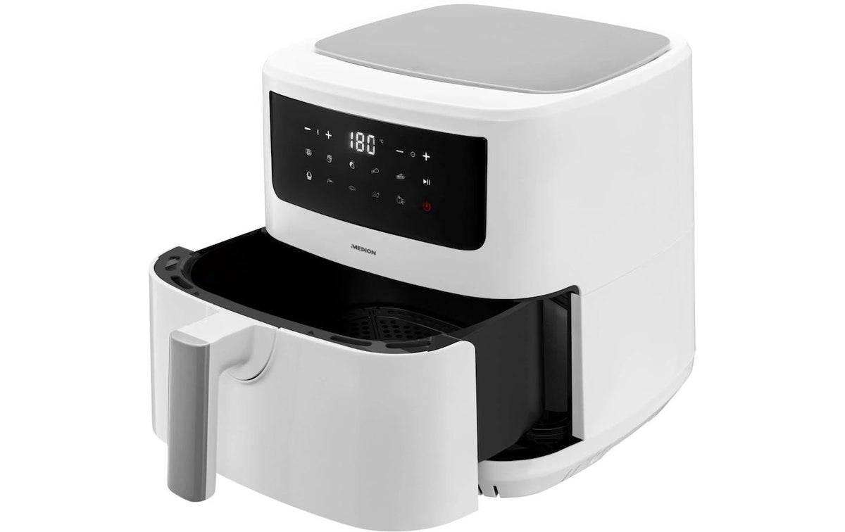 MEDION MD11750  Heissluftfritteuse 7.2l, 2150 W, Garrost