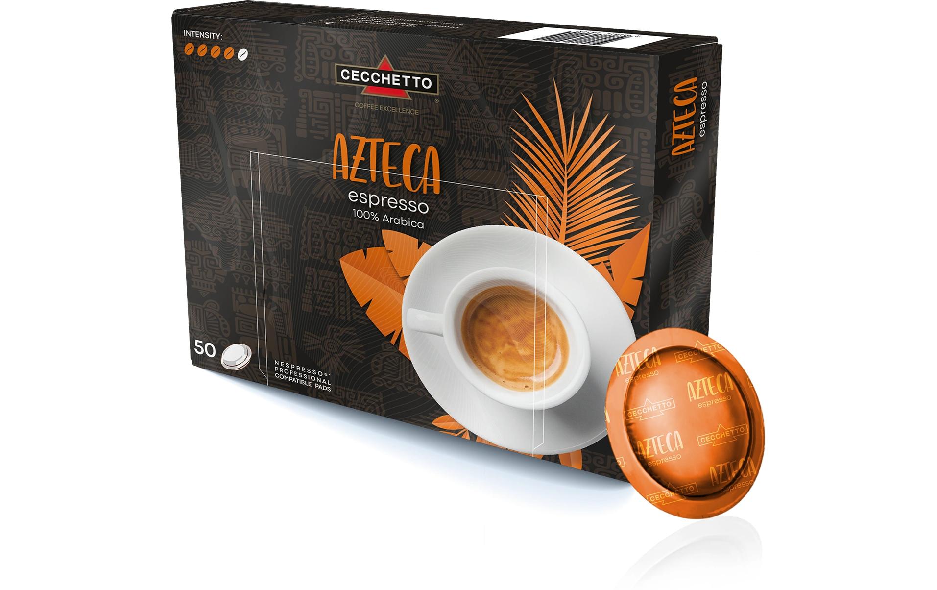 Azteca Espresso 100% Arabica Office Pads 50 Stück