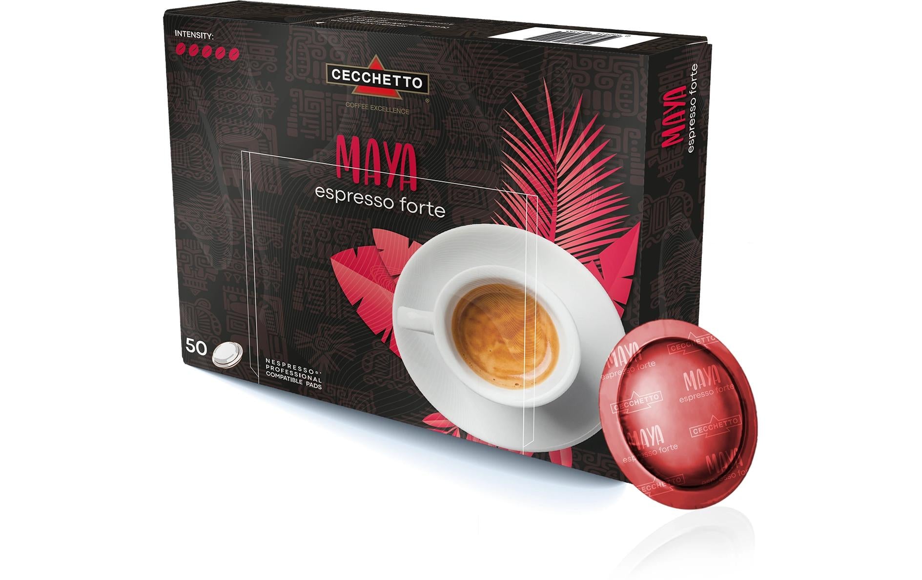 Maya Espresso Forte Office Pads 50 Stück