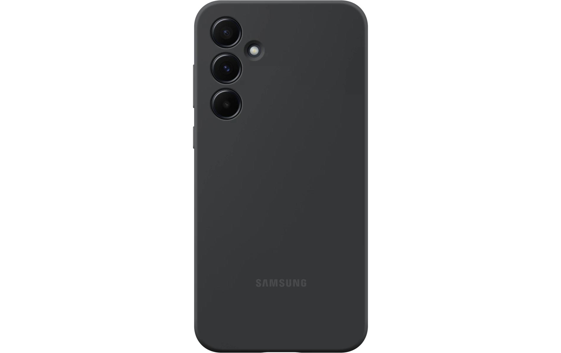 Samsung  Silicone Case Black Samsung Galaxy A55