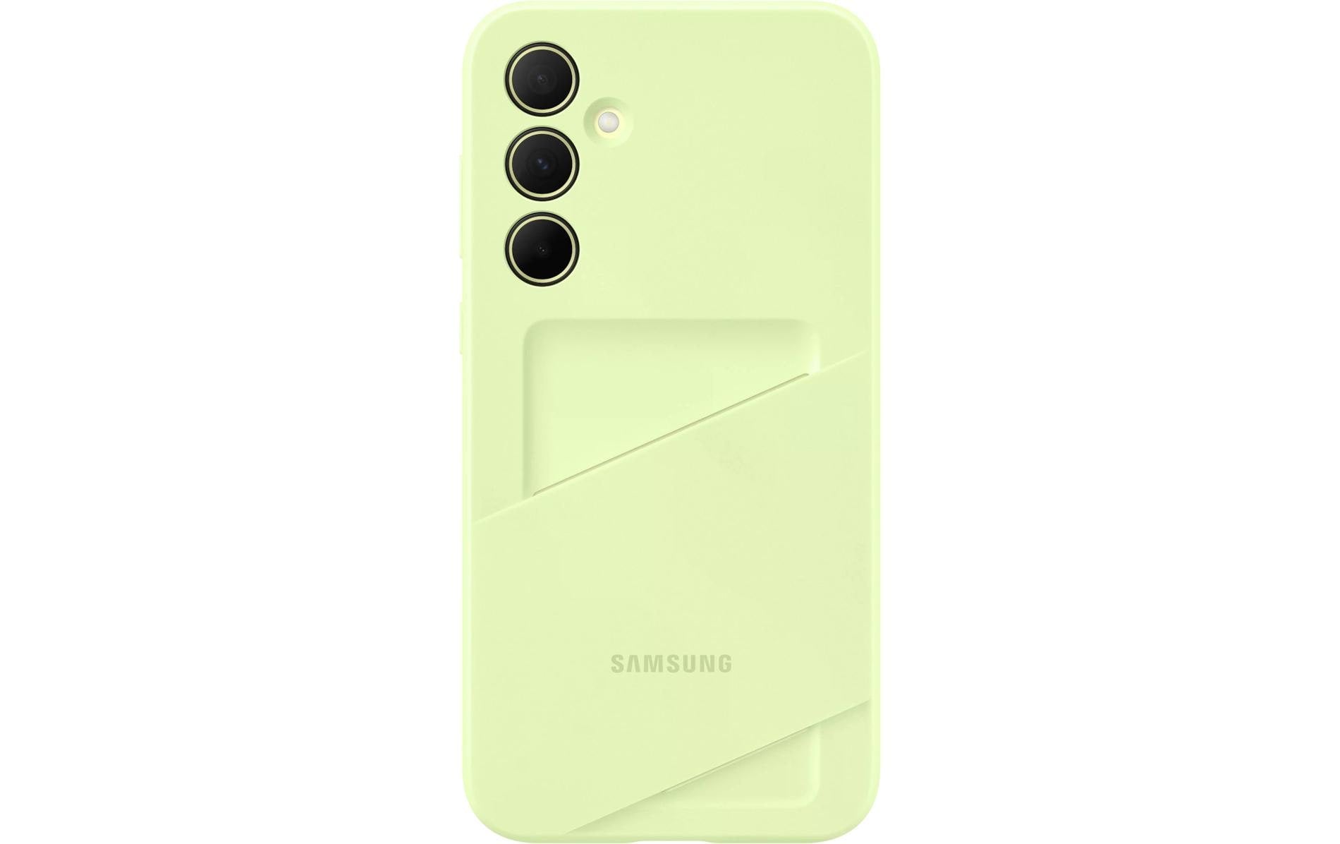 Samsung  Card Slot Case Lime Samsung Galaxy A35