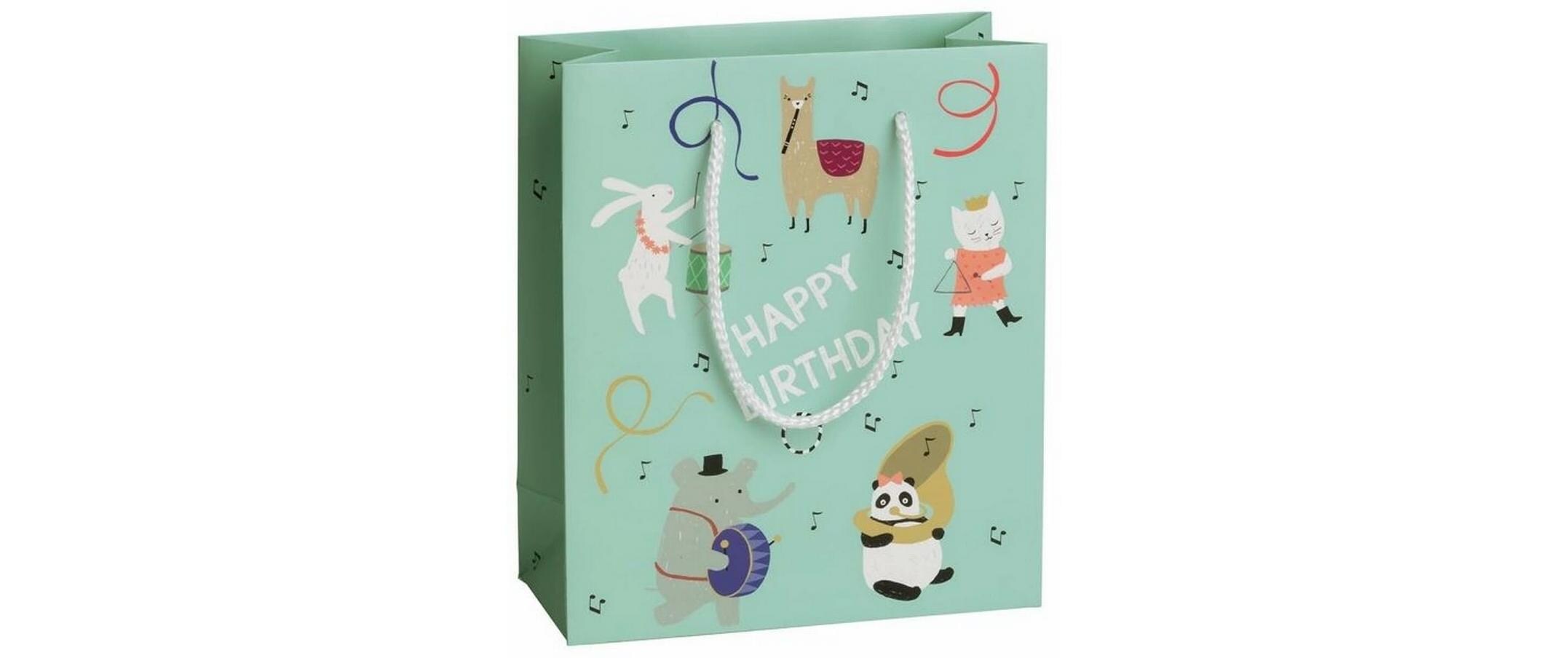 Stewo Geschenktasche Mila Grösse: 18x8x21cm, mint