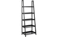 AC Design Regal Wally MDF, 63x40x180 cm, Schwarz