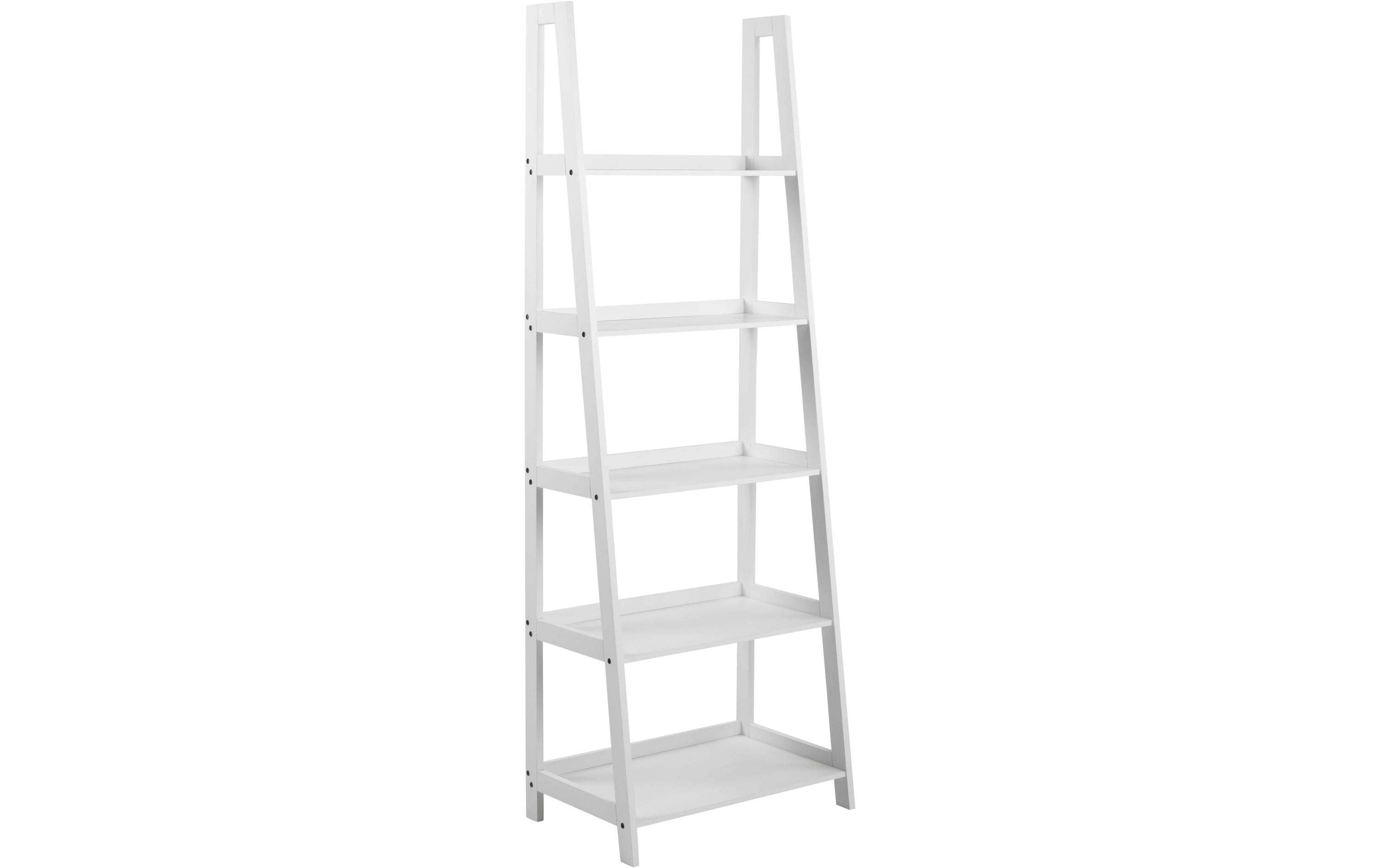 AC Design Regal Wally MDF, 63x40x180 cm, Weiss