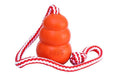 Kong Aqua, Ø 9 cm + 50 cm, orange, 117 g