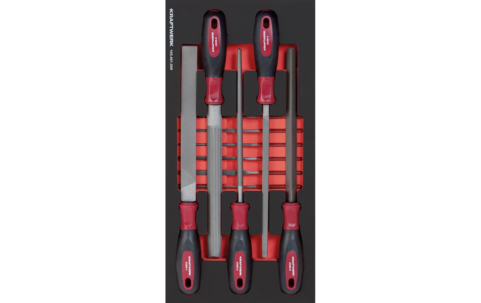 Kraftwerk Feilen 11-tlg. Werkzeugsatz