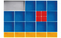 Kraftwerk Einsatzboxen-Set 22-teilig, 45 mm hoch