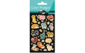 Clairefontaine Sticker Cooky Phospho Katzen 1 Stickerbogen, 7.5 x 12 cm