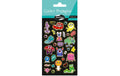 Clairefontaine Sticker Cooky Phospho Monste 1 Stickerbogen, 7.5 x 12 cm
