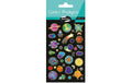 Clairefontaine Sticker Cooky Phospho Planet 1 Stickerbogen, 7.5 x 12 cm