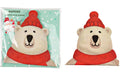 G. Wurm Servietten Eisbär 12er Pack, 3-lagig, 33x33cm