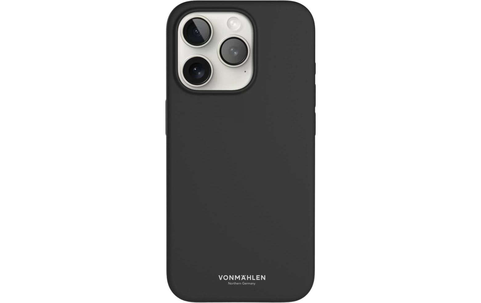 Vonmählen Eco Silicone Case Black iPhone 15 Pro Max