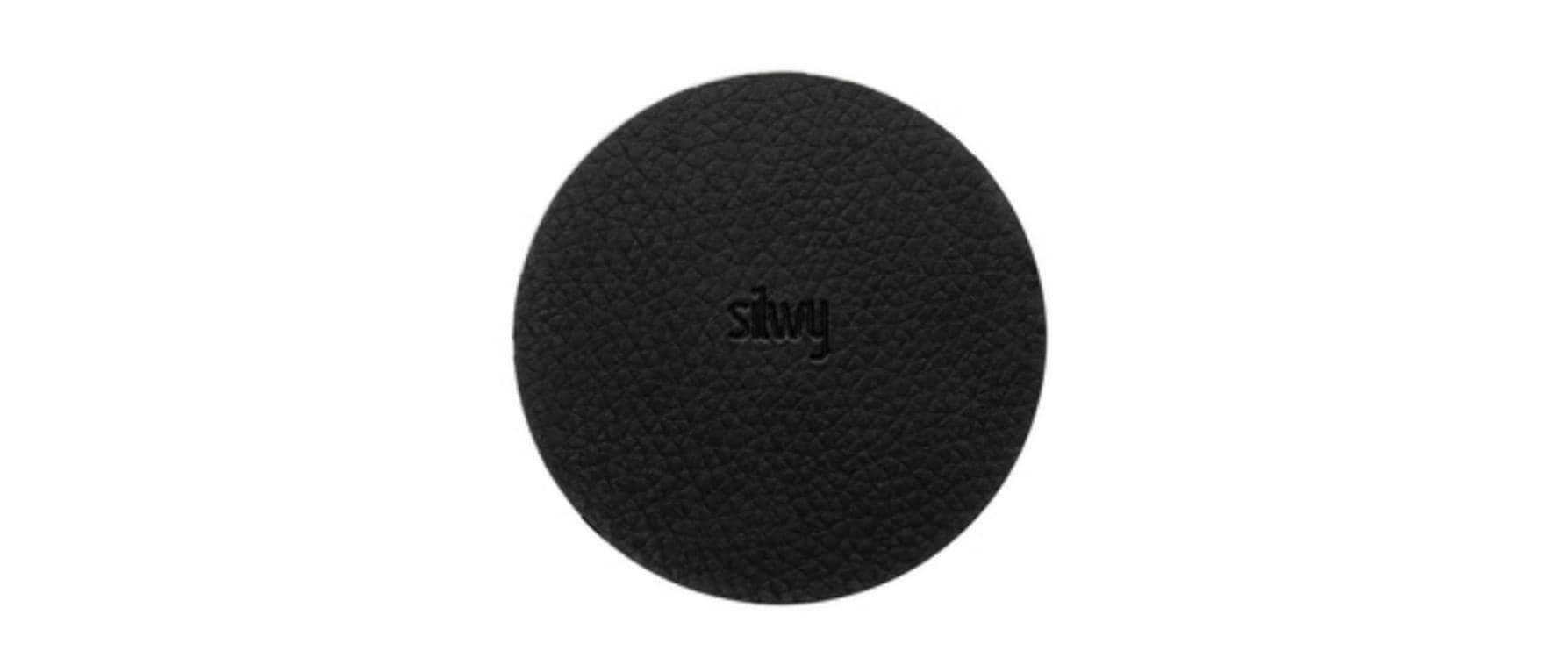 silwy Metall-Pad SUPERSTRONG 8 cm 1 x Metall-Pad (rund) BLACK
