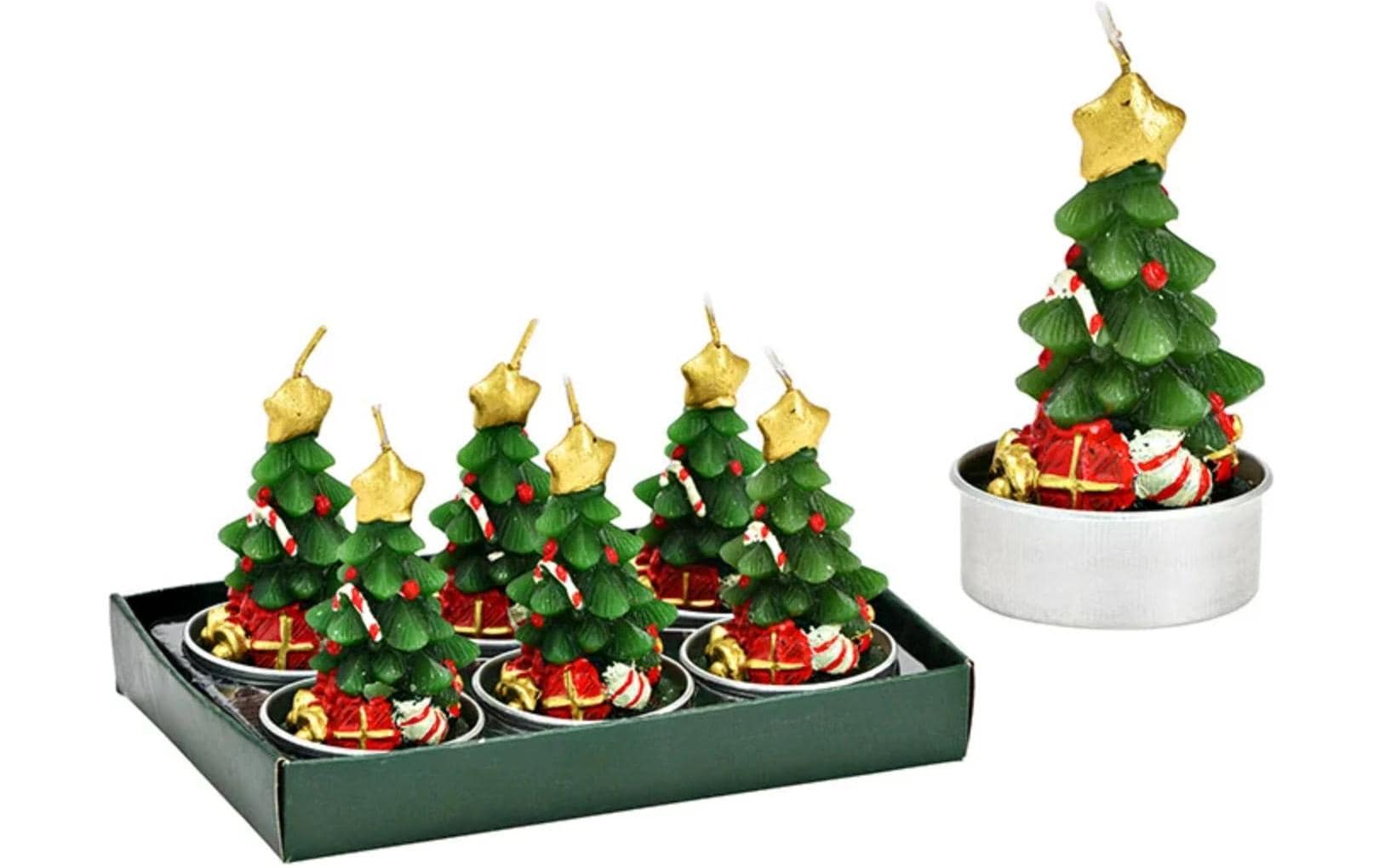 G. Wurm Teelichter Tannenbaum 6er Set