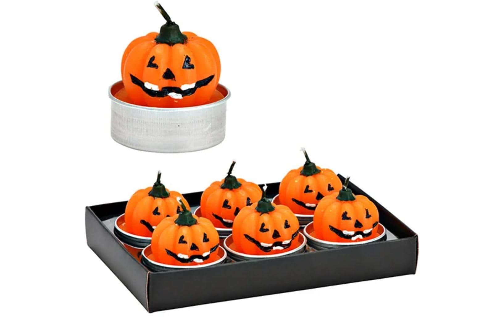 G. Wurm Teelichter Halloween 6er Set