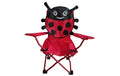 KOOR Campingstuhl Marienkäfer 60x35x60cm, Polyester, rot