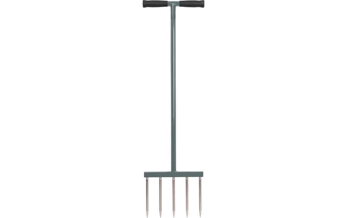 Rasenspecht - Rasenkralle 86cm Tiefenlockerer, Stiellänge 86cm, Anthr.