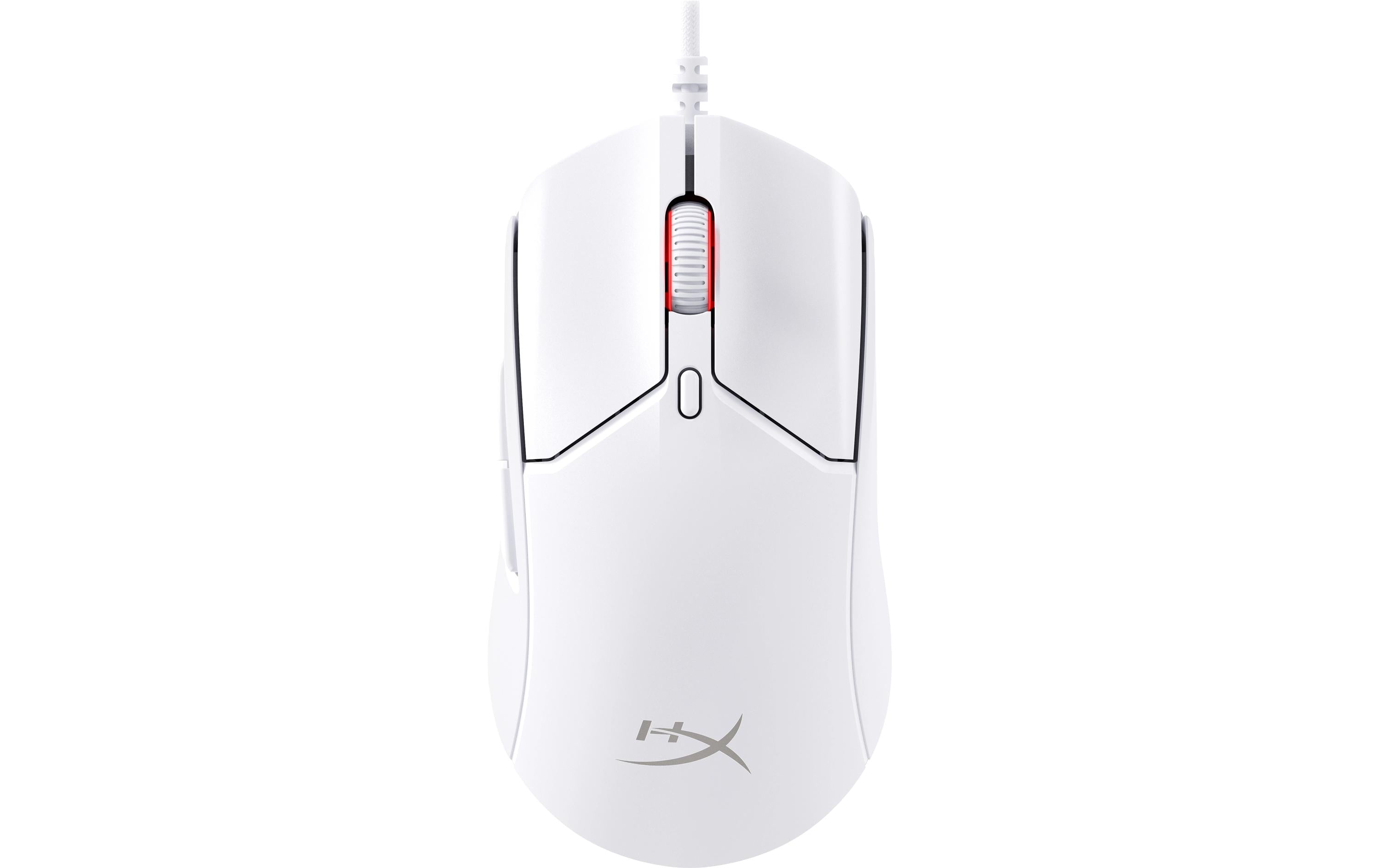 HyperX Pulsefire Haste 2, weiss Wired