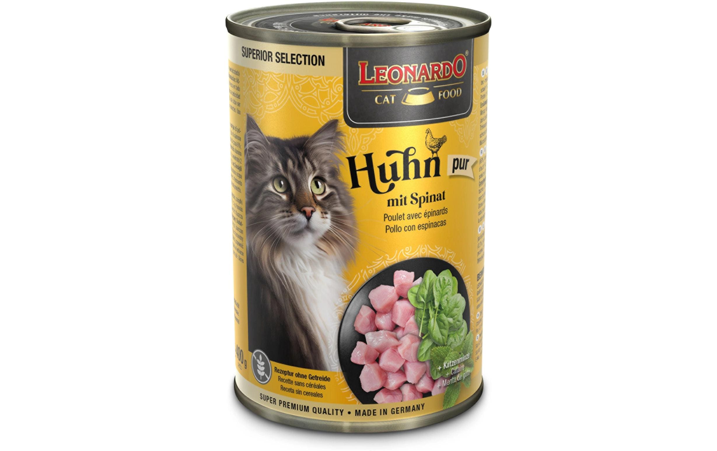 Leonardo Nassfutter Superior Huhn 400g