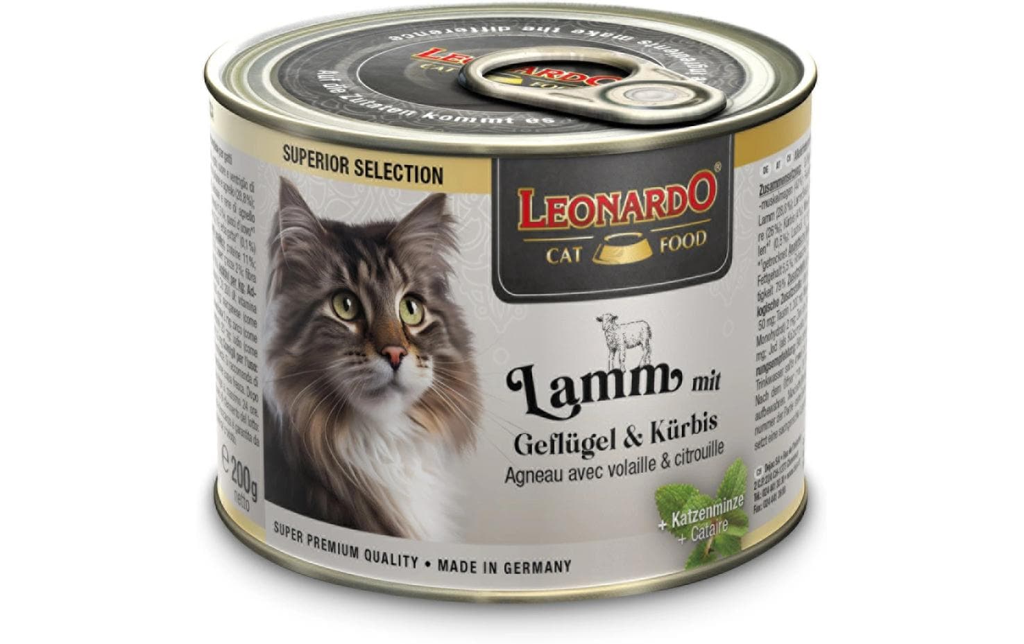 Leonardo Nassfutter Superior Lamm 200g
