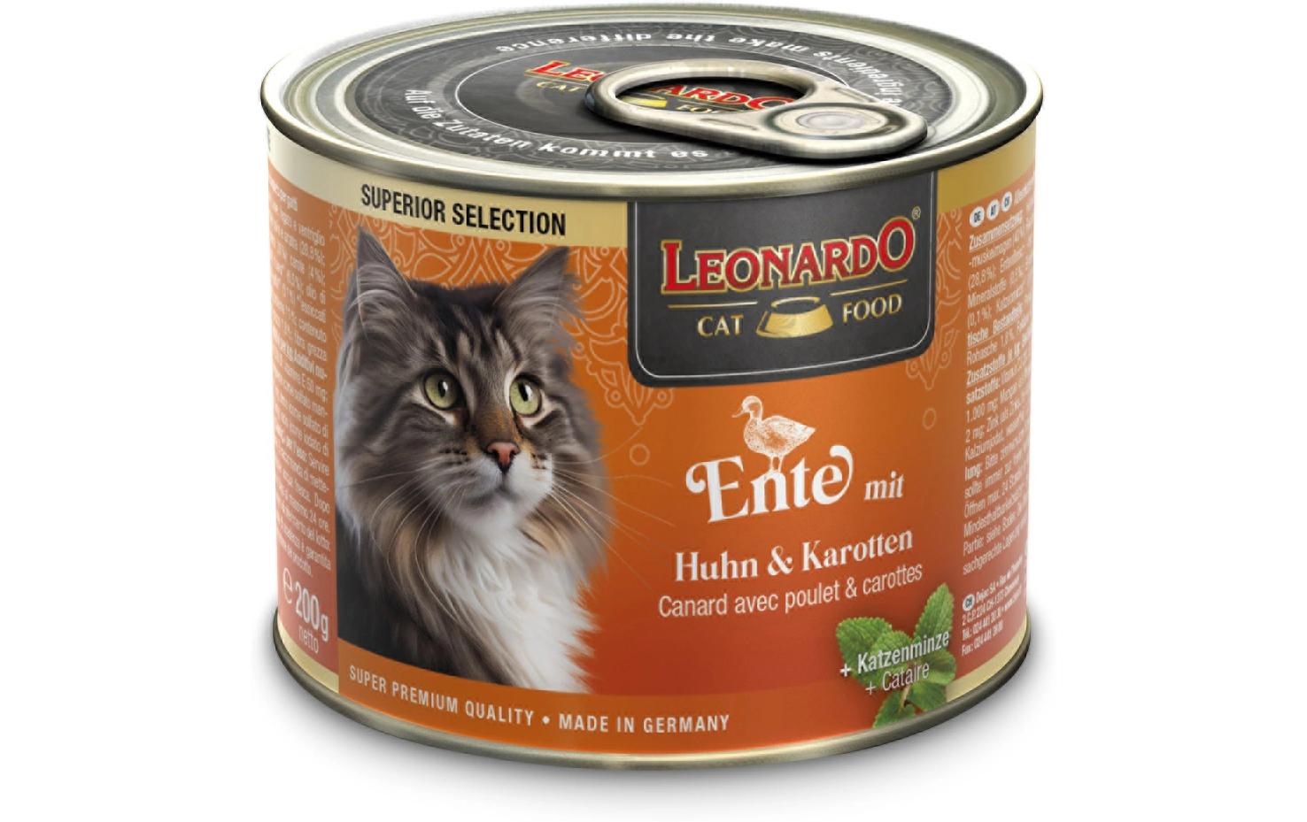 Leonardo Nassfutter Superior Ente 200g