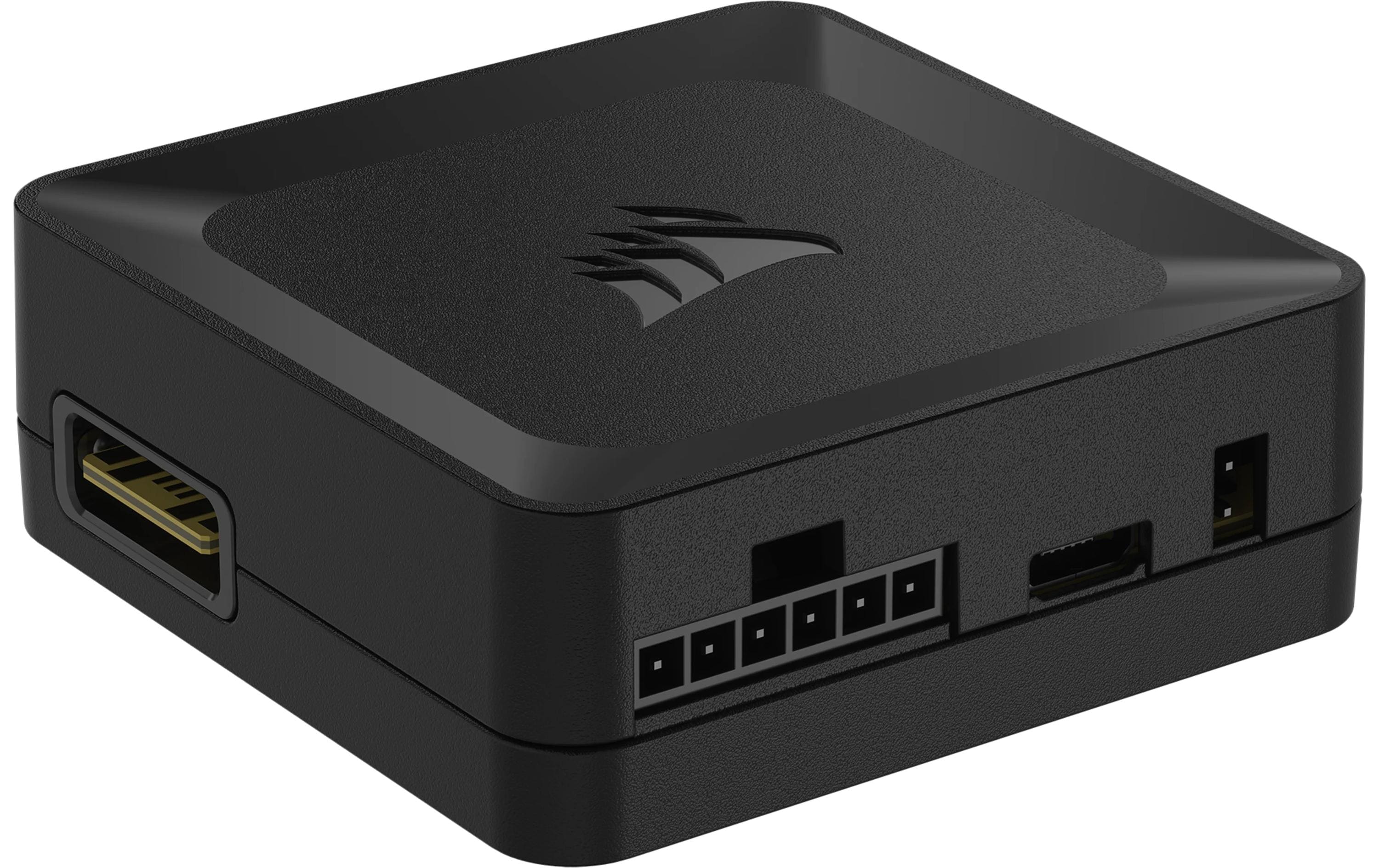 Corsair Icue Link System Hub zu 14 iCUE LINK-Geräte pro Hub