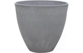 Woodstone eggpot 35 Hellgrau