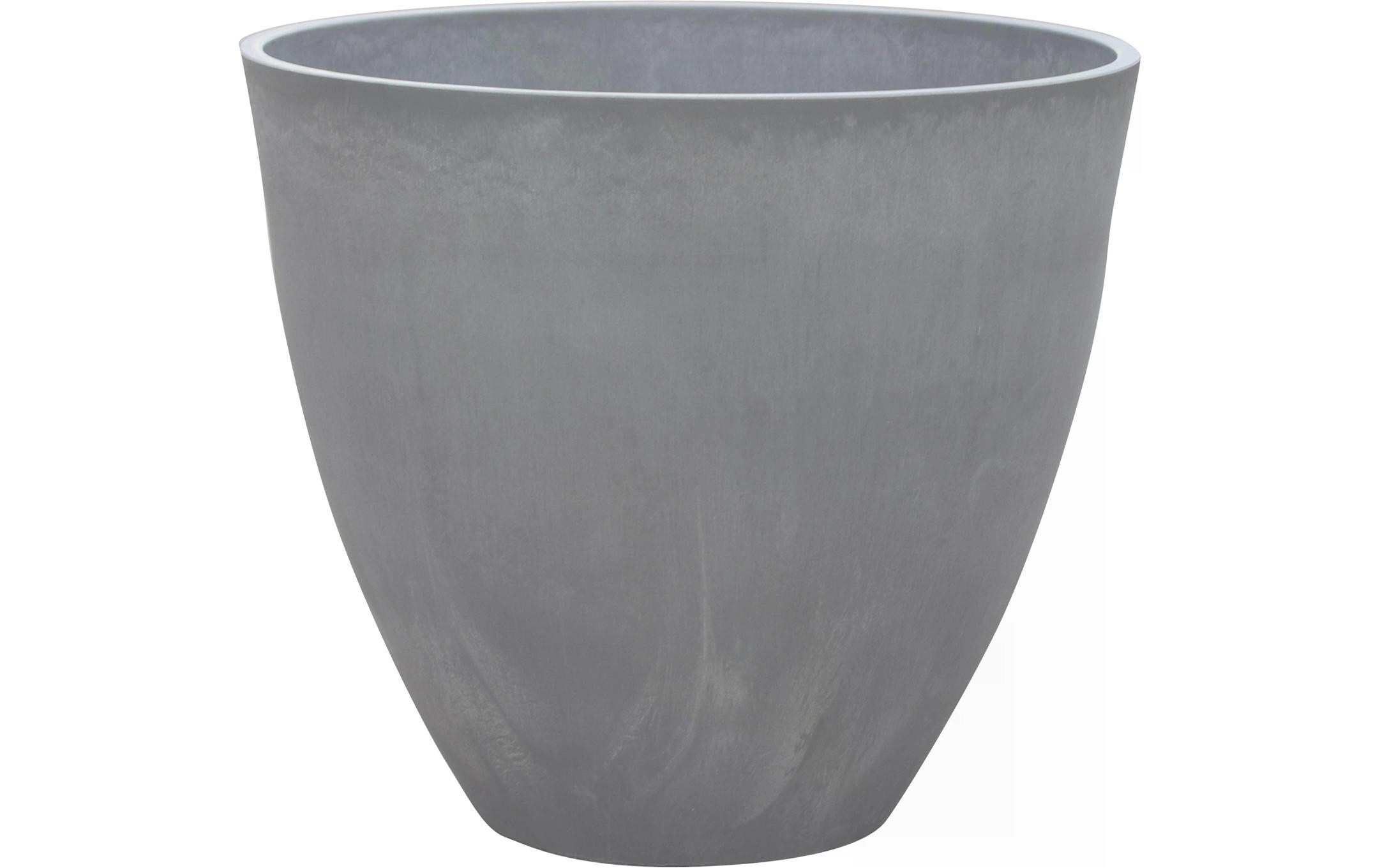 Woodstone eggpot 35 Hellgrau