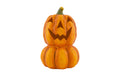 Chalet Windlicht Kürbis Halloween Keramik, 14.5x13.8x22cm