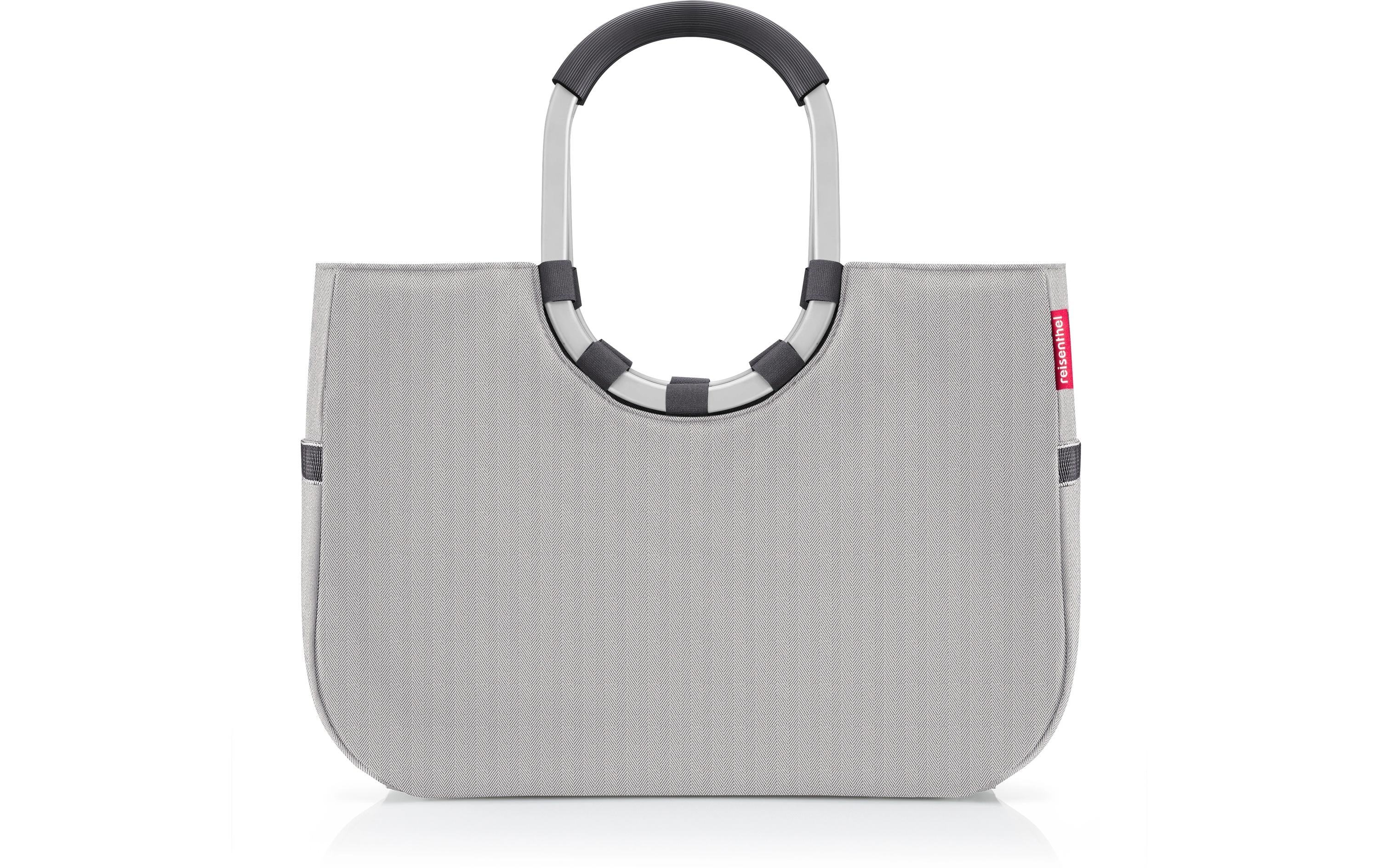 Reisenthel Einkaufskorb loopshopper L herringbone grey