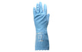 Reinigungshandschuh S, blau blau, vinyl