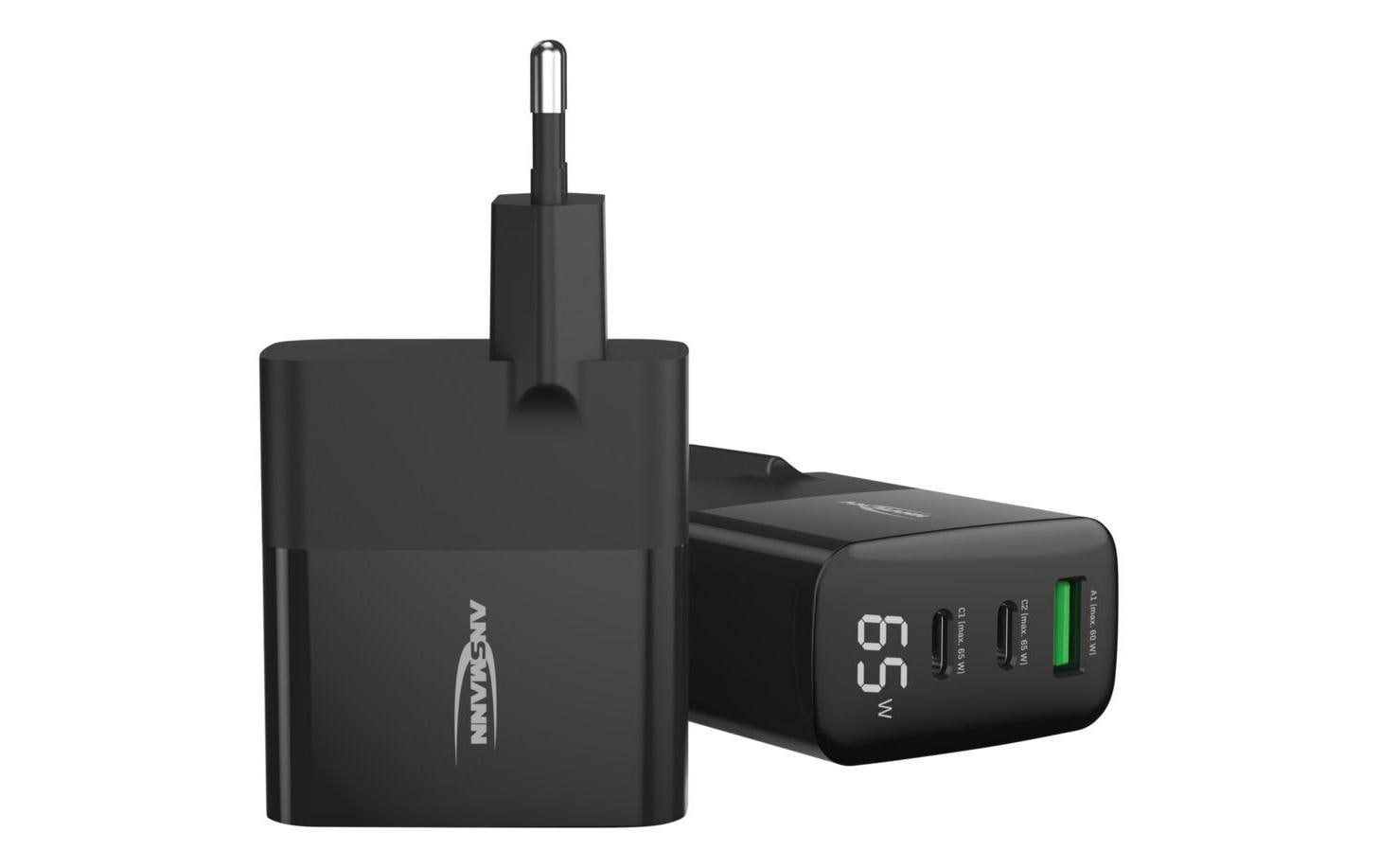 Ansmann Home Charger HC365PD 65W 3xUSB sz