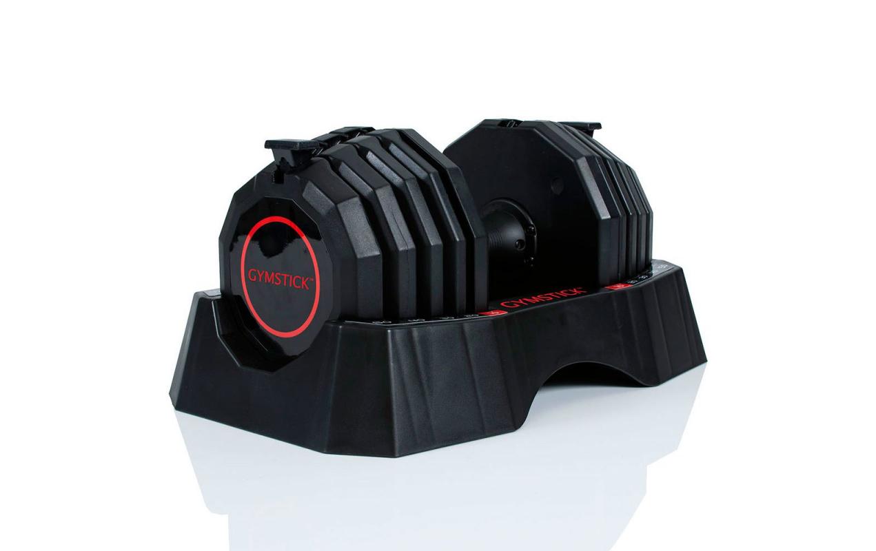 Gymstick Verstellbare Hantel (22.5 kg) Gewicht: 22.5kg