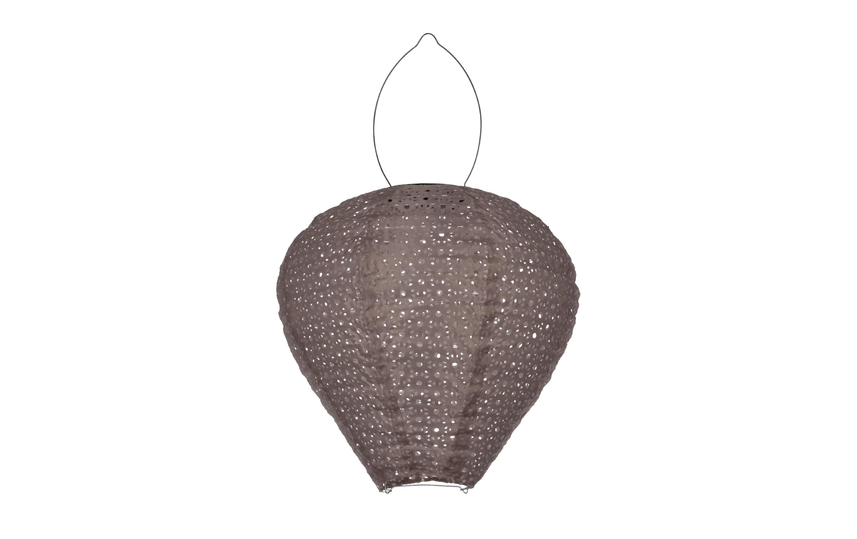 EGLO LED Solarlampion beige LED (Solar) 1x0,06W Warmweiss ein/aus