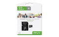 PNY microSDHC Card Perf Plus 32GB inkl. SD-Adapter, Schreiben: min. 10MB/s