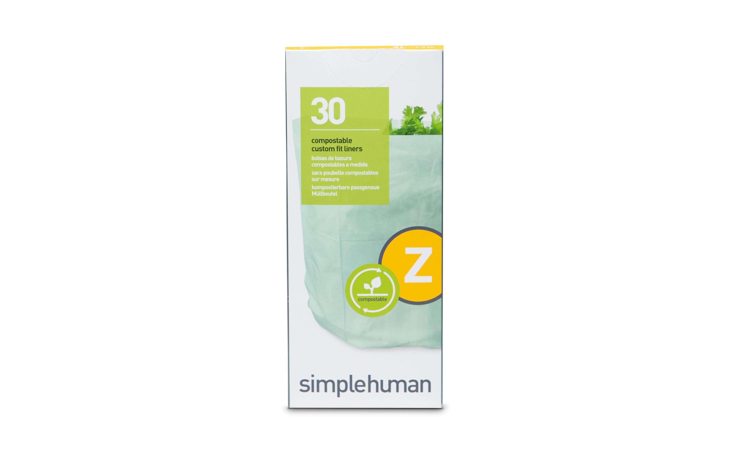 Simplehuman Müllbeutel 4L, 30er Pack 30er Pack