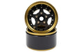 Yeah Racing Felgen 5 Spoke Gold Titanium 2er Set, 1.9"