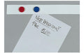 BEREC Magnetschiene, weiss inkl. 3 blauen Haftmagneten