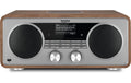 Technisat DigitRadio 602, DAB+ Radio Nussbaum-Silber, Internetradio, CD, BT