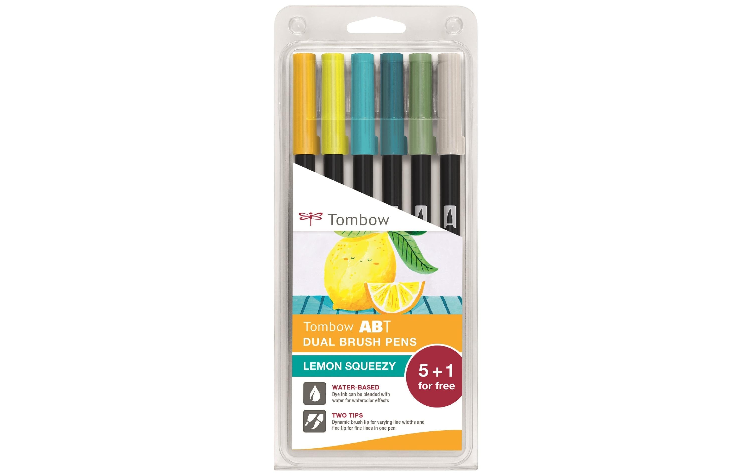 Tombow 6er-Set Lemon Squeezy Lemon Squeezy