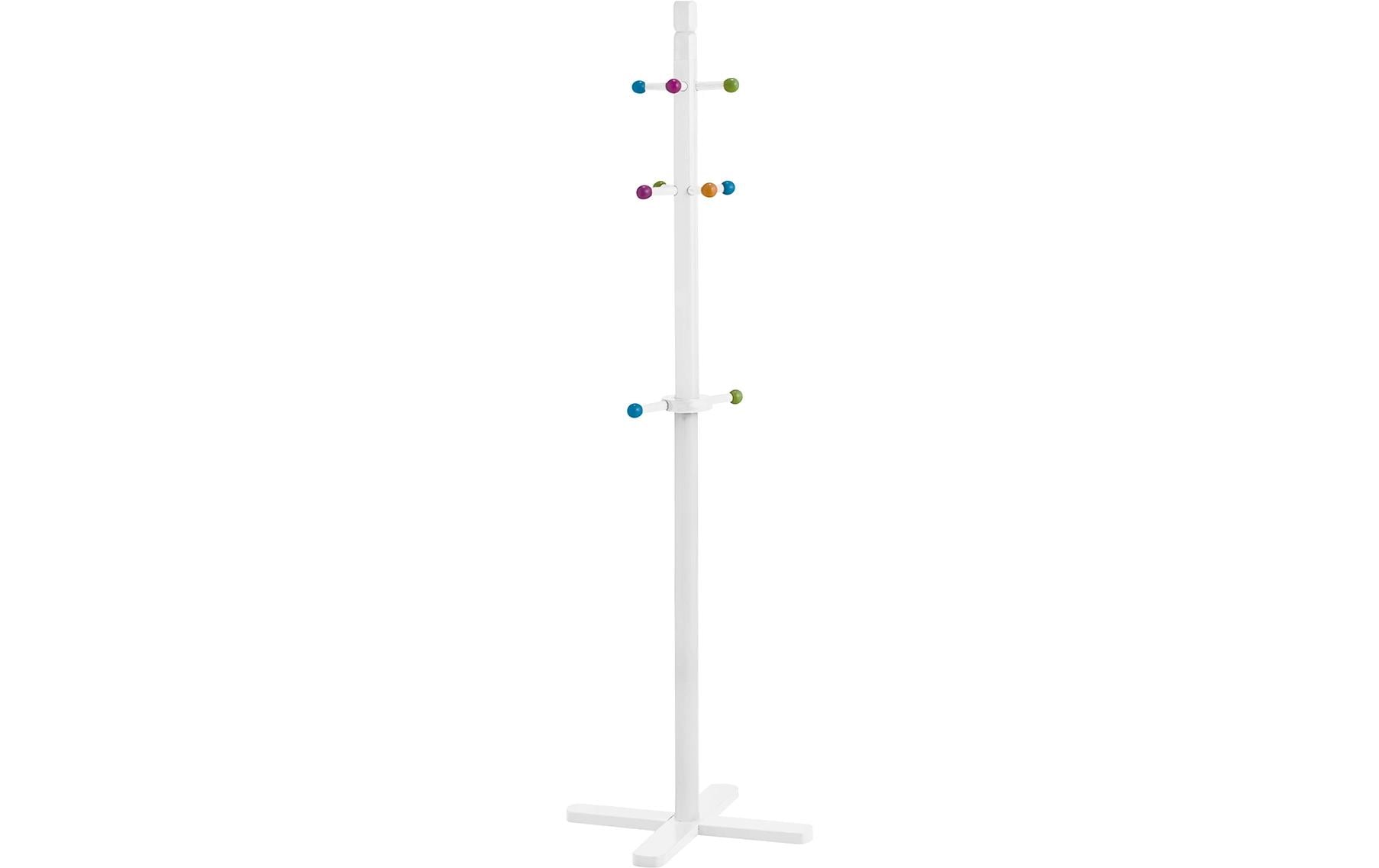 Zeller Present Kleiderständer Kinder weiss, 38x38x124cm, MDF