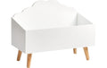 Zeller Present Kinder-Truhe Wolke weiss , 58x28x45cm, MDF
