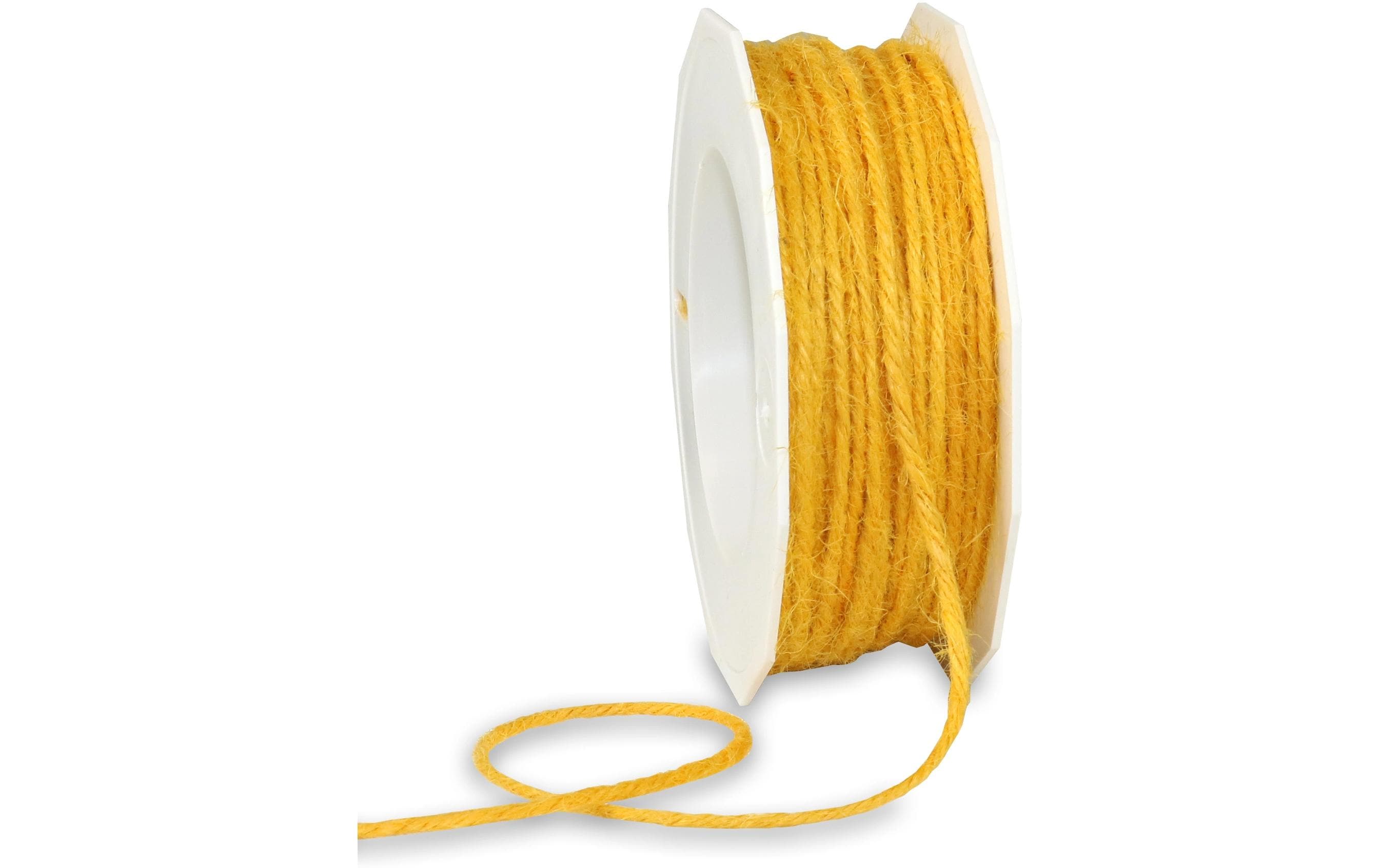 Pattberg Juteband Grösse: 2 mm x 25 m, gelb