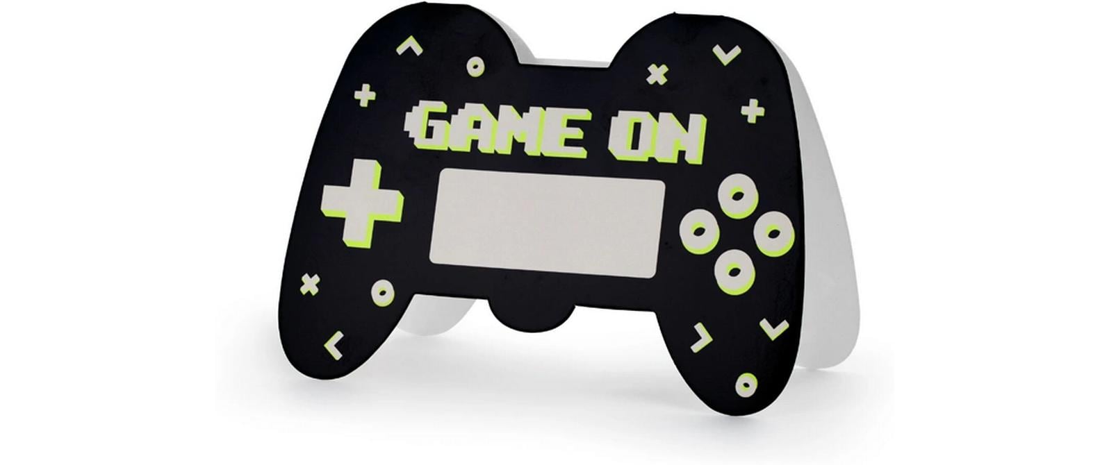 Partydeco Einladungen Game Controller mix, 6 Stk