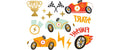Partydeco Tattoos Auto mix