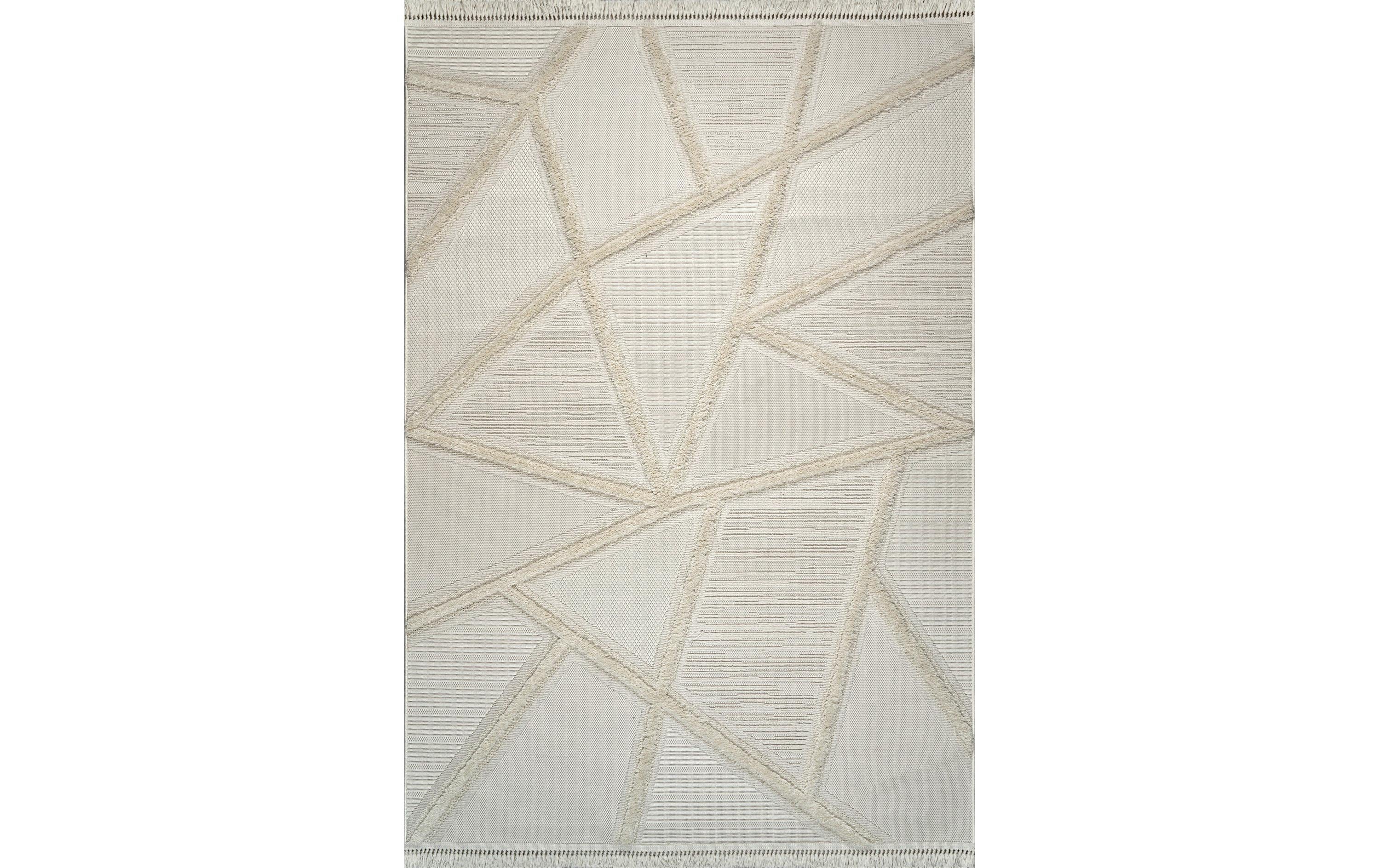 Conceptum Hypnose Teppich Bukle 6659 100% Polyester, 120 x 180 cm, H: 17 mm